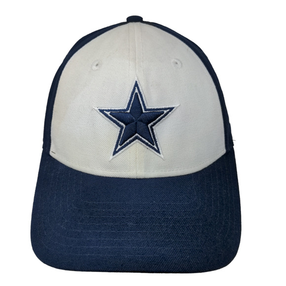 New Era 9Forty Men's Strapback Hat Blue White Dallas Cowboys Embroidered - Picture 1 of 10